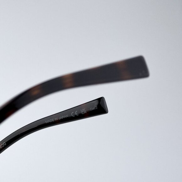 Saint Laurent SL707 003 BRAND NEW Sunglasses Ruthenium Havana Oval Unisex - Picture 9 of 11